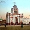 Красные ворота в Москве снесены
