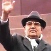 Горбачев на трибуне 1990