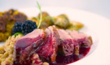 Соус к мясу из чёрной смородины