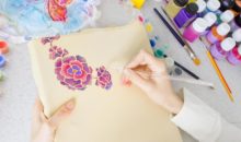 Какими красками можно рисовать на ткани?