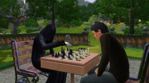 Как стать Смертью в Sims 3?
