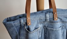 Как сшить сумку из старых джинсов?
