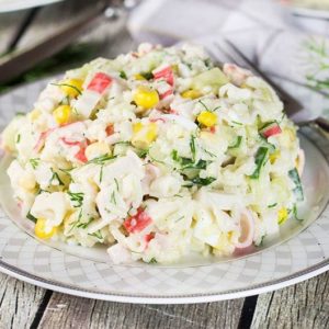 Что можно приготовить из крабовых палочек?