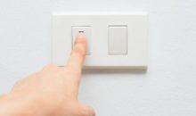 Как подключить люстру к двойному выключателю?