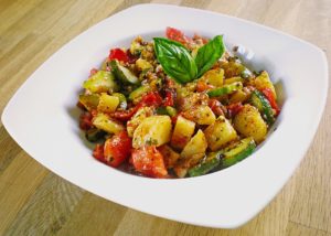 Рецепт рагу из кабачков с картофелем