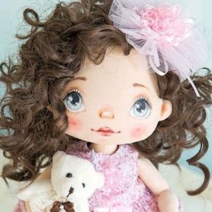 Как нарисовать глаза кукле акриловыми красками?