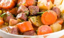 Как готовить овощное рагу с мясом?