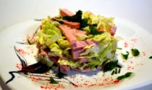 Салат с ветчиной и пекинской капустой