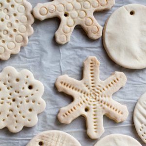 Как сделать соленое тесто для лепки?