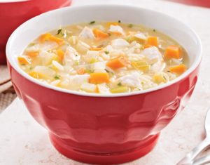 Как приготовить суп куриный с рисом и картошкой?