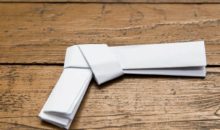 Как сделать из бумаги пистолет?