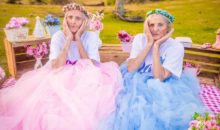 Близняшки отметили свое 100‑летие очаровательной фотосессией