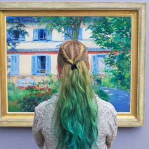 Фотограф делает уникальные снимки в картинных галереях