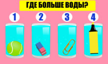 Тест “Стакан воды”, который проверяет на наличие логики за 60 секунд