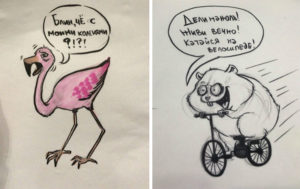 12 скетчей художницы, которая превращает идеи подписчиков в крутые картинки