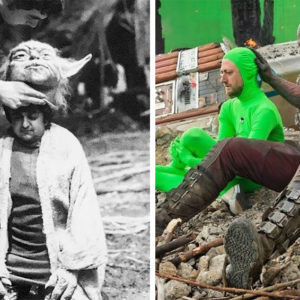 10 фото со съемок: так вот как это выглядит «До» монтажа и спецэффектов!