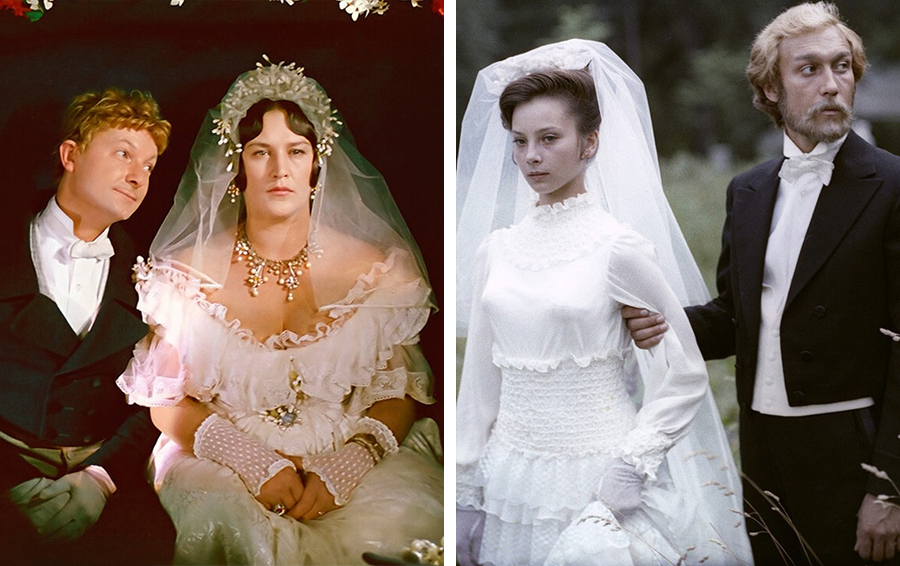 свадебные платья из советских фильмов
