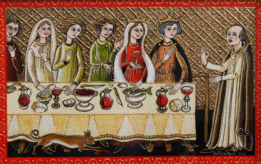 свадьба в средневековье