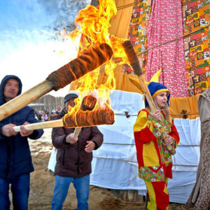 Масленица в этнографическом парке‑музее «ЭТНОМИР»