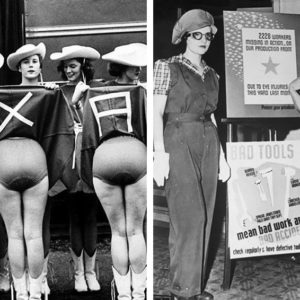 10 фотографий из прошлого, которые раньше считались верхом непристойности