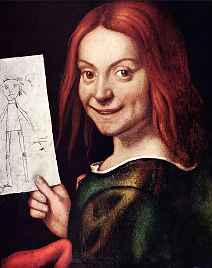 Джованни Франческо Карото Мальчик с рисунком куклы