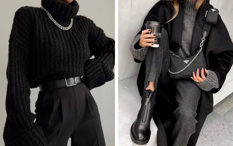 Фото: DR 8 правил образа в стиле Total black
