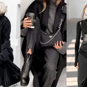 Девушка в чёрном: 8 правил образа в стиле Total black