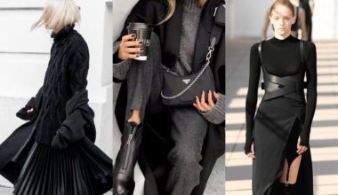 Девушка в чёрном: 8 правил образа в стиле Total black