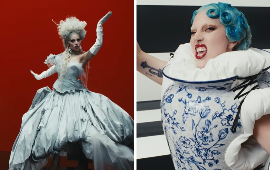 Фото: кадры из клипа RUNWAY Леди Гага стала мамой