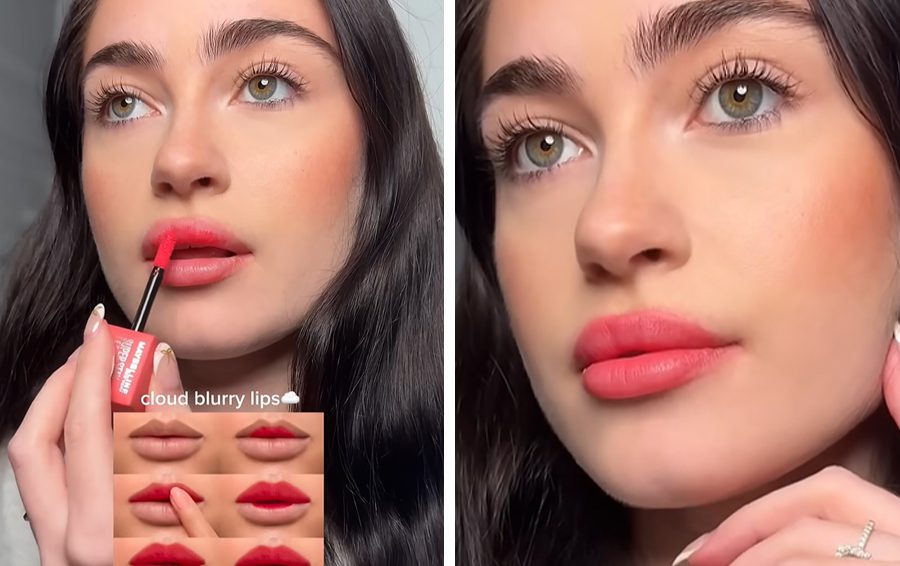 макияж губ облачные губы cloud lips