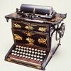 запатентована пишущая машинка